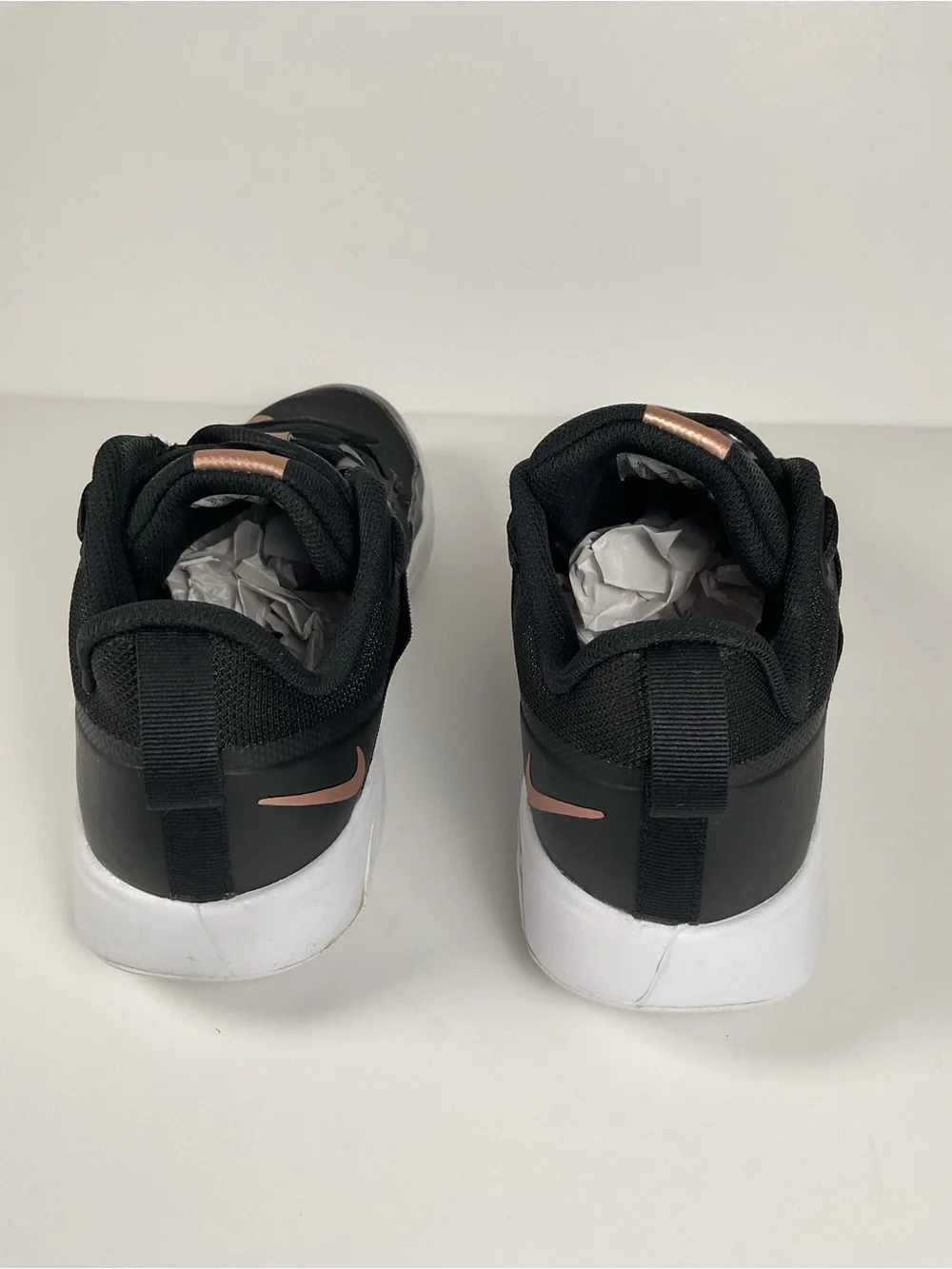 Nike Air Zoom Vapor Pro Women’s 10 Black Rose Gold Tennis Court Shoes